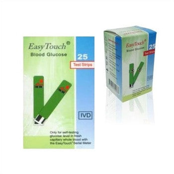 Strip-Stik Gula darah-Glucose Easy Touch GCU