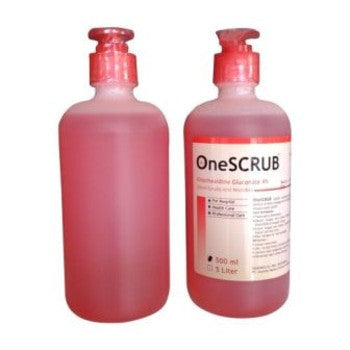 OneScrub OneMed 4and Scrubs +dispenser 500ml/cc