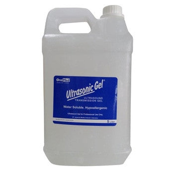 Ultrasonic Gel USG Gel OneMed 5 Liter Transparant
