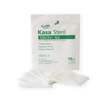 OneMed Kasa Steril 7.5x7.5cm 8 ply isi 10