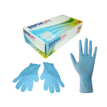 Nitrile Gloves Sky Blue