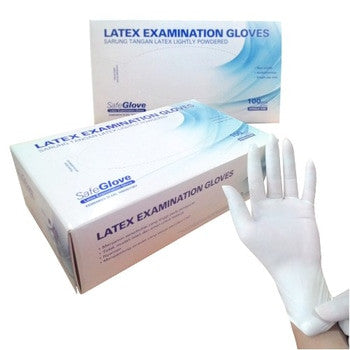 Sarung Tangan Latex Exam Safeglove Ekonomis