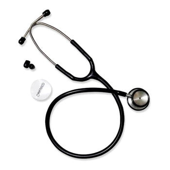 Stethoscope Dewasa Stainless Hitam OneMed