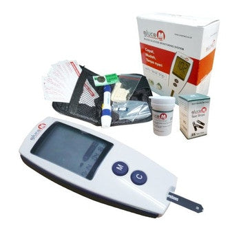 Gluco M Blood Glucose Monitor OneMed set+25 strip