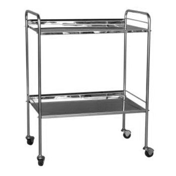 Meja Instrument 2 rak Stainless Steel