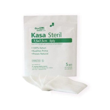 OneMed Kasa Steril 7.5x7.5cm 8 ply isi 5