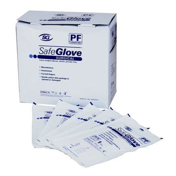 Sarung Tangan Latex Steril Safeglove Powder Free