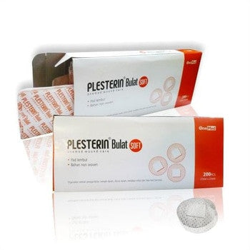 Plesterin Bulat Soft OneMed Non Woven box isi 200pcs