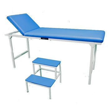 Meja Periksa Pasien Lipat+FootStep Indomed