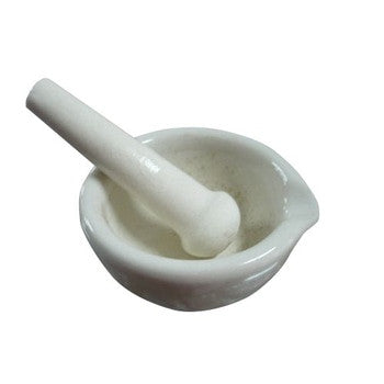 Mortir Stamper Lumpang Alu Alat Penggerus Penumbuk Obat 8cm