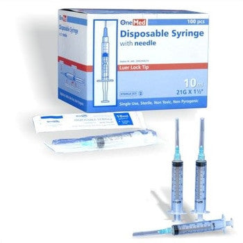 OneMed Syringe 10cc box isi 100pcs