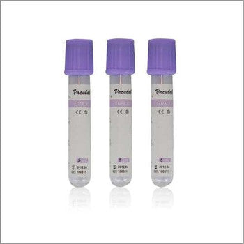 Tabung Darah Vaculab EDTA K3 5ml 5cc Plastik OneLab OneMed