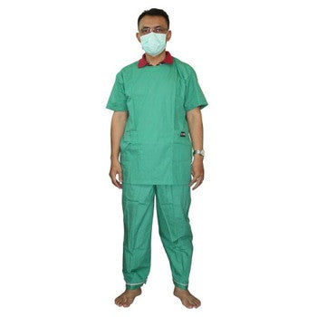 Baju Operasi+Celana Set Hijau OneMed