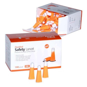 Safety Lancets 28G OneMed box isi 100pcs